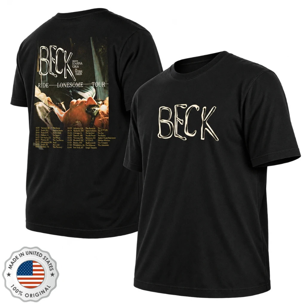 Beck Ride Lonesome 2026 Tour Unisex Tee