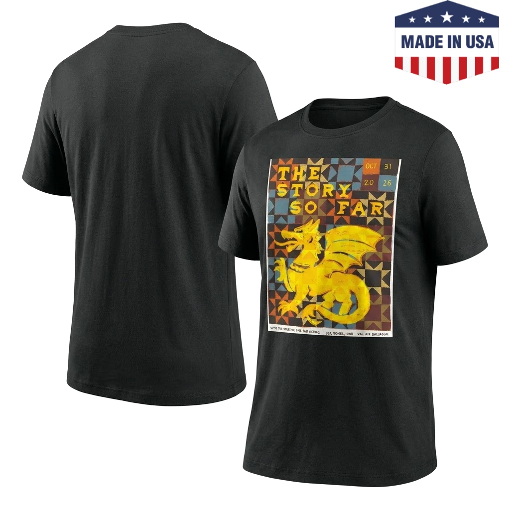 The Story So Far The Starting Line Ultra Q Des Moines Concert T-Shirt