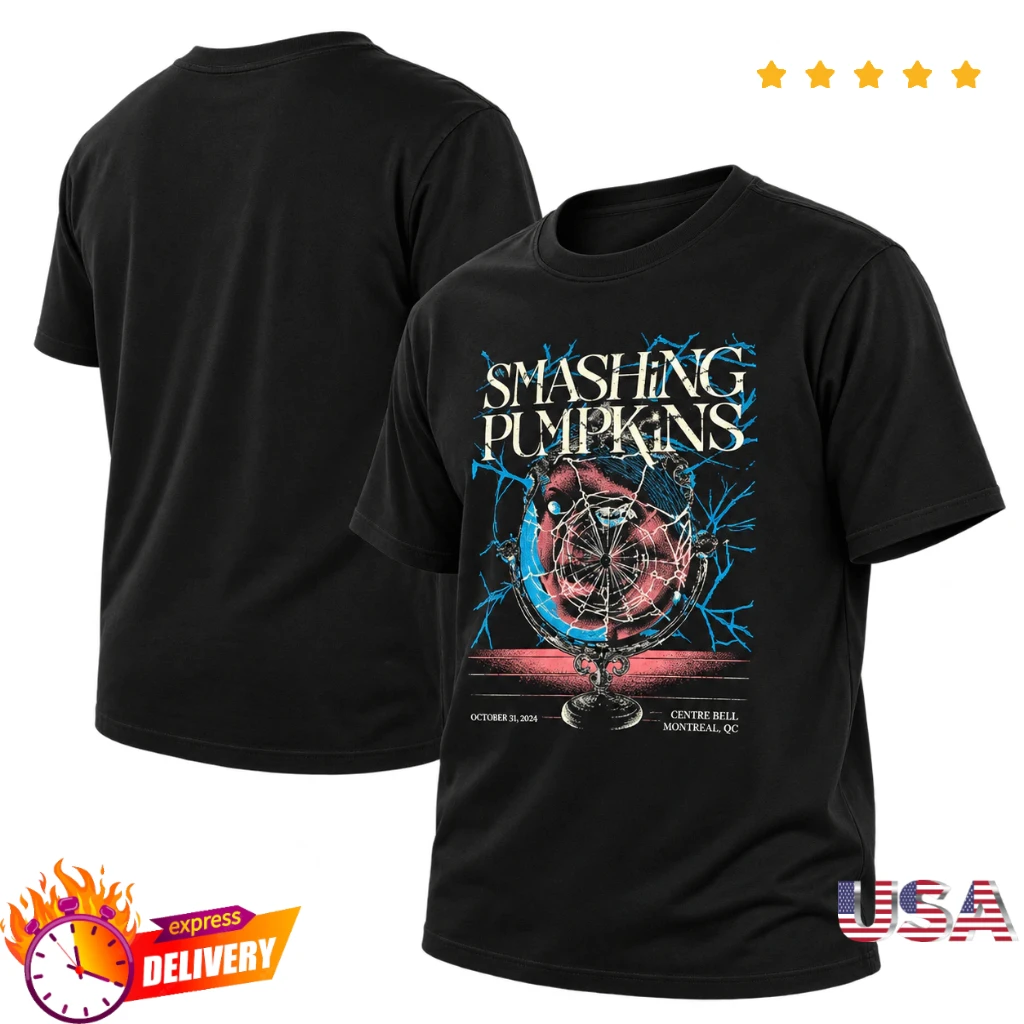 The Smashing Pumpkins Montreal Event Poster T-Shirt